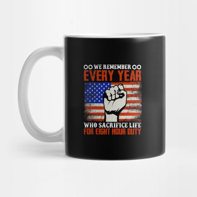 Labor Day Happy Union Worker Patriotic Skilled Funny Novelty by everetto